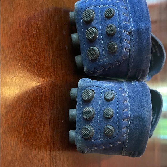 Mercanti Fiorentini Blue Suede driving Loafers. Super comfy size 7.5. - Picture 4 of 7